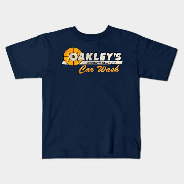 Oakley's Car Wash Kids T-Shirt by jordan5L